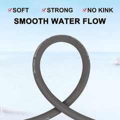 Pressure Washer Whip Hose 2FT, 3/8” Hose Reel Connector for Power Washer, 24…