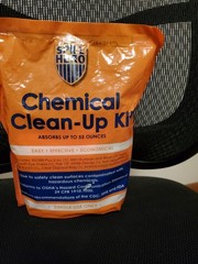 SPILL HERO™ Chemical Clean-Up Kit, OSHA Approved, Single Use