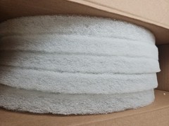Norton 17″ White Super Gloss UHS Buffing/Polishing Pads 54209/662610 *Box of 5*
