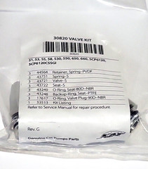 Cat Pumps Valve Kit #30820 Cat 530, 550, 650, 660, 5CP6120, 51, 53, 55, 58 Pumps