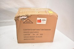 Tough Guy Toilet Seat Cover 14-1/4″ x 17-1/8″ 5000 Sheet Per Case 2VEX6A