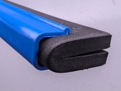 10pk Floor Squeegee Foam Dual Moss Blue Plastic 22 in Scrub Bathroom Floors Tile