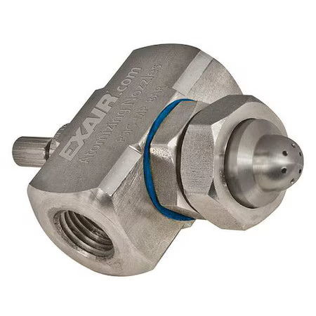 Exair Aw1030ss Atomizing Spray Nozzle, 0.8 To 15 Gph