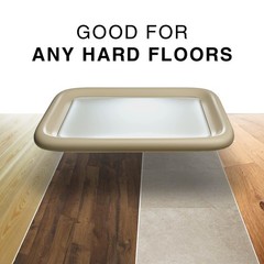 Furniture Sliders for Hardwood Floors 2 inch 12 PCS Square Beige, Beige