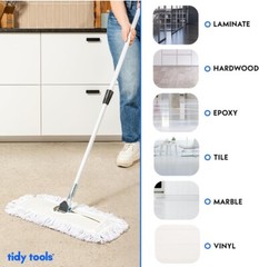 Tidy Tools Commercial Dust Mop & Floor Sweeper, 36 in. Dust Mop for Hardwood….