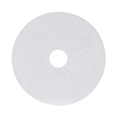 Boardwalk 4017WHI 17 in. Diameter Polishing Floor Pads – White (5/Carton) New