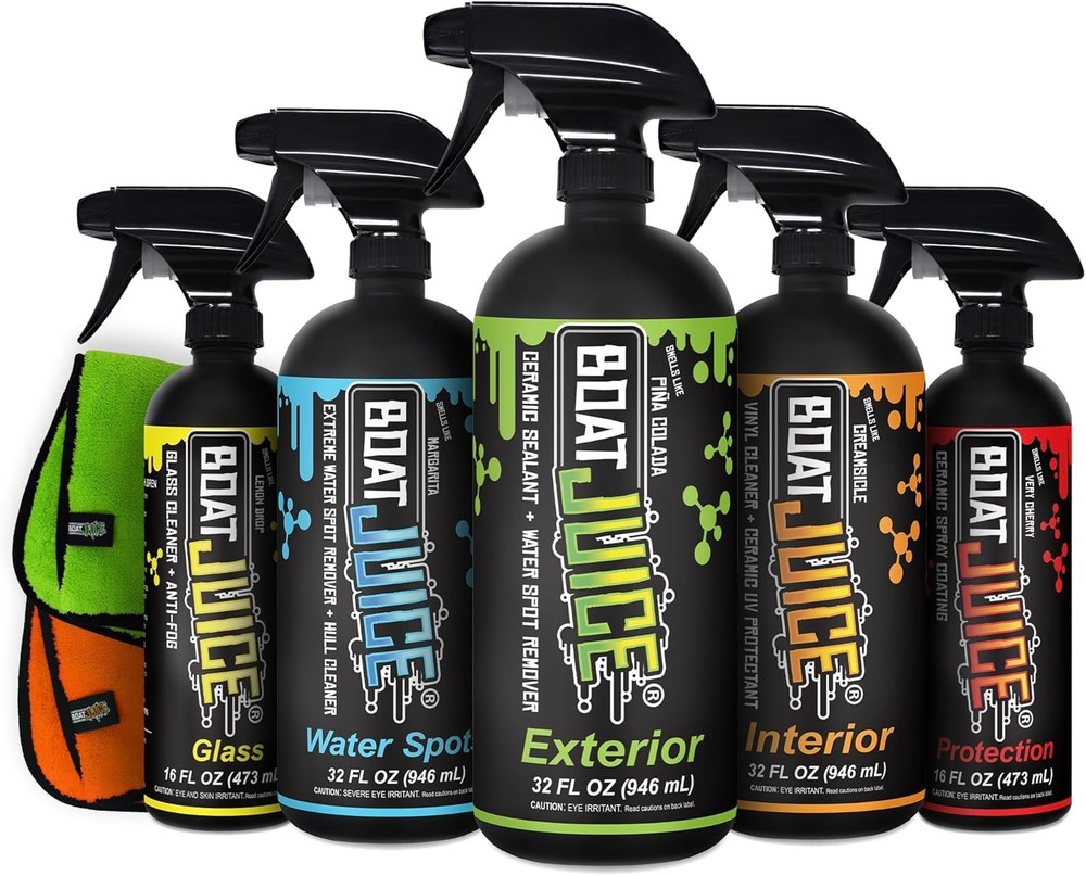 Boat Juice Luxury Cleaning Kit | Interior Vinyl Seat 7-Piece