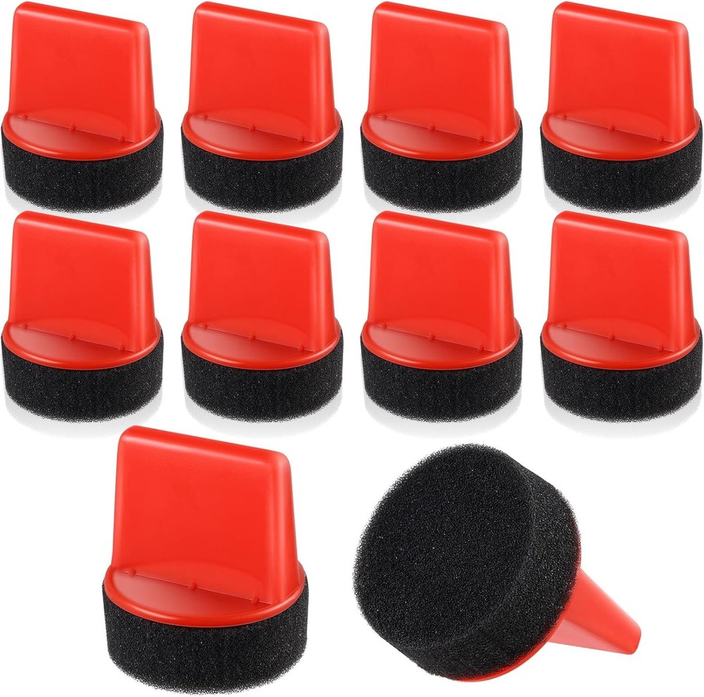 10 Pcs Shine Shoes Sponge Applicators Foam Dauber Shoe Polish Applicator Brush