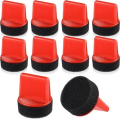 10 Pcs Shine Shoes Sponge Applicators Foam Dauber Shoe Polish Applicator Brush
