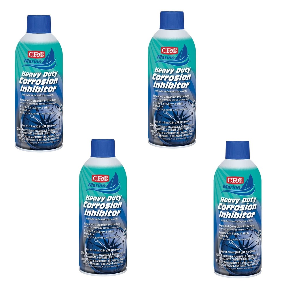 CRC Heavy Duty Corrosion Inhibitor 10 Oz 4 Pack Rust Prevention Spray