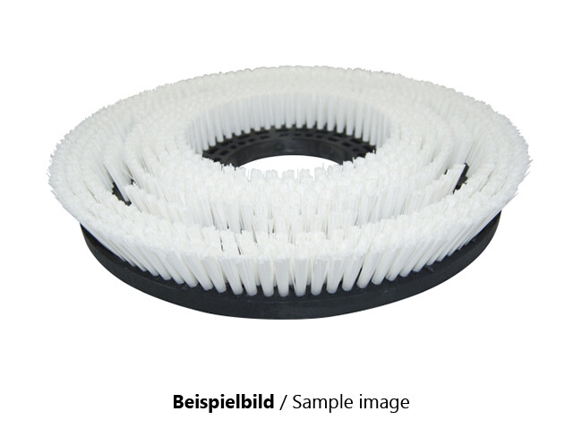 Scrubbing Brush Hard for Sorma A 15, A 16, A 17 Bristle Poly 1.0 Smooth White