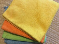 16″ x 16″ Microfiber Towels all purpose, Cleaning Clothes Mix color(4) 12 Pack