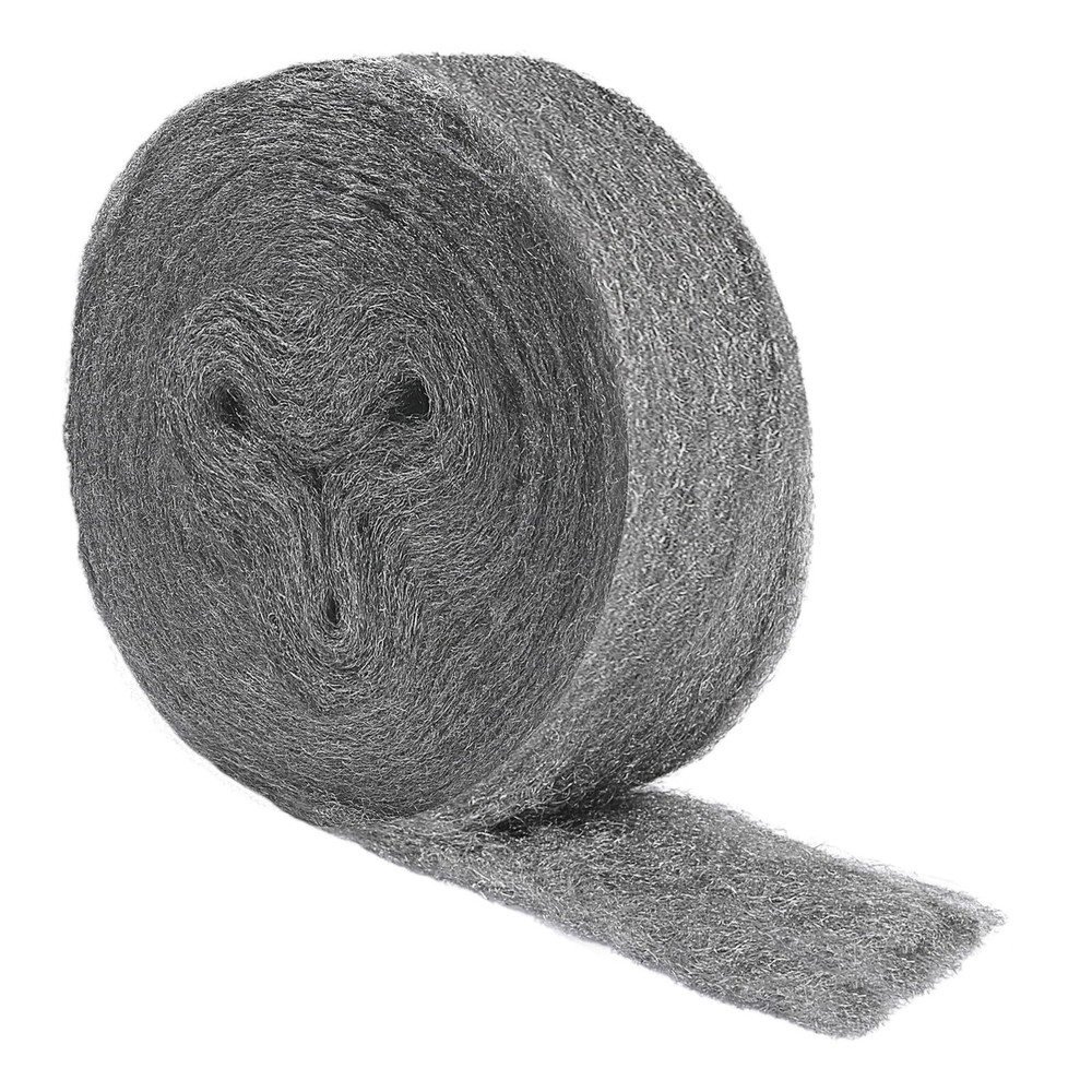 MOGRQAP 65FT Steel Wool 00 for Mice Control, Polishing Pads Steel Wools Roll …