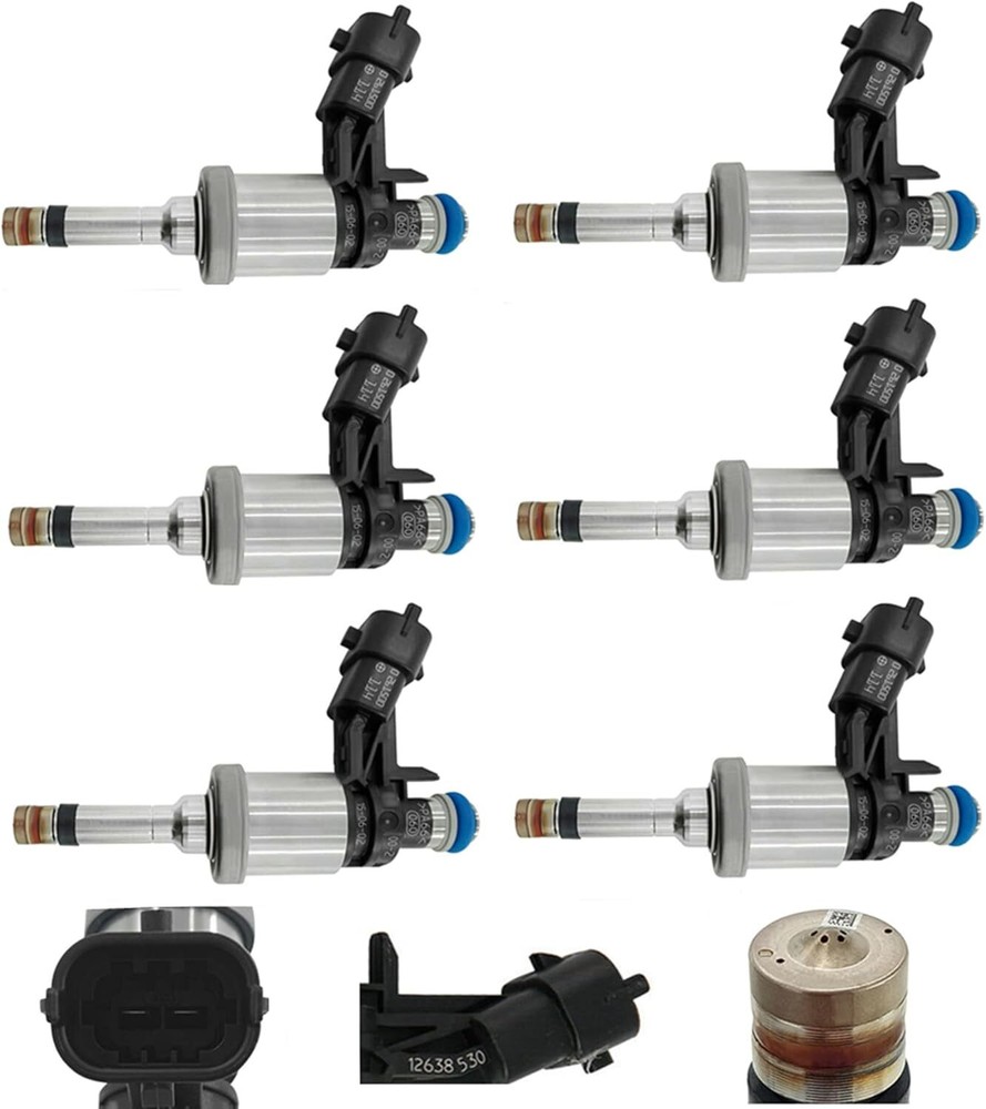 6X Truly Fuel Injector Replacement For Chevrolet Camaro Traverse GM GMC Acadia