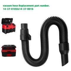 14-37-0105 Fit for vacuum 18 fuel shop vac hose 0880-20 25.2 inches, Black