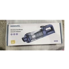 MONOZEL VC028 Wireless Bagless Vacuum Cleaner, HEPA Filter, LED Display, Type-C