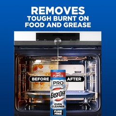 Easy-Off Fume Free PRO size Oven Cleaner Foam, Removes 24 Ounce (Pack of 2)