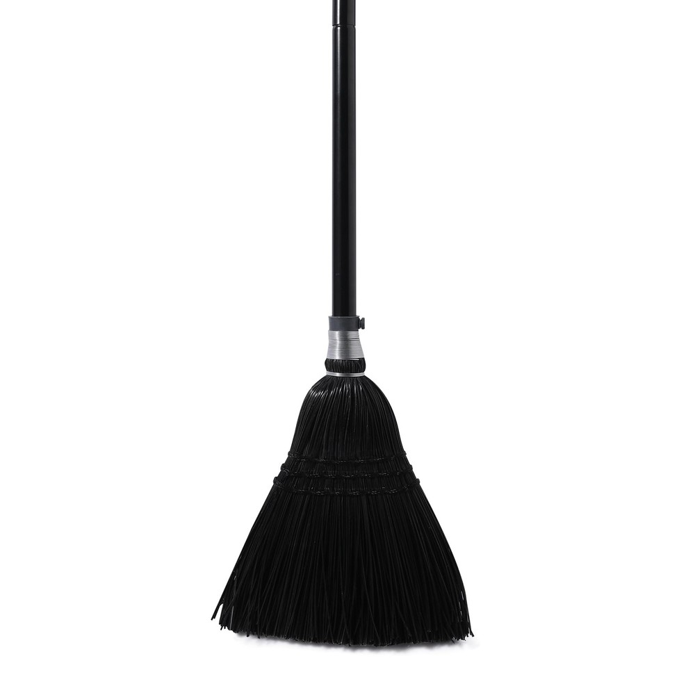 Yocada Broom Commercial Indoor Outdoor 55.5 inch Tall for Black