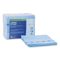 Tork 192292 Small Pack Foodservice Cloth – Unscented/Blue/Blue Stripe (4/CT) New