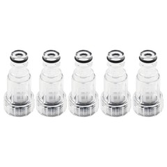 Water Inlet Filter Transparent plastic Replacement tool 5pcs Accessories