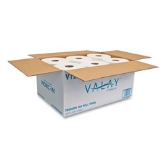Morcon Paper VT106 10″ x 550′ 1-Ply TAD Roll Towels – White (6 Rolls/CT) New