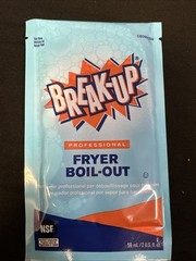 36X Diversey Break-Up Professional Fryer Boil-Out 2 oz. (36 Packets)