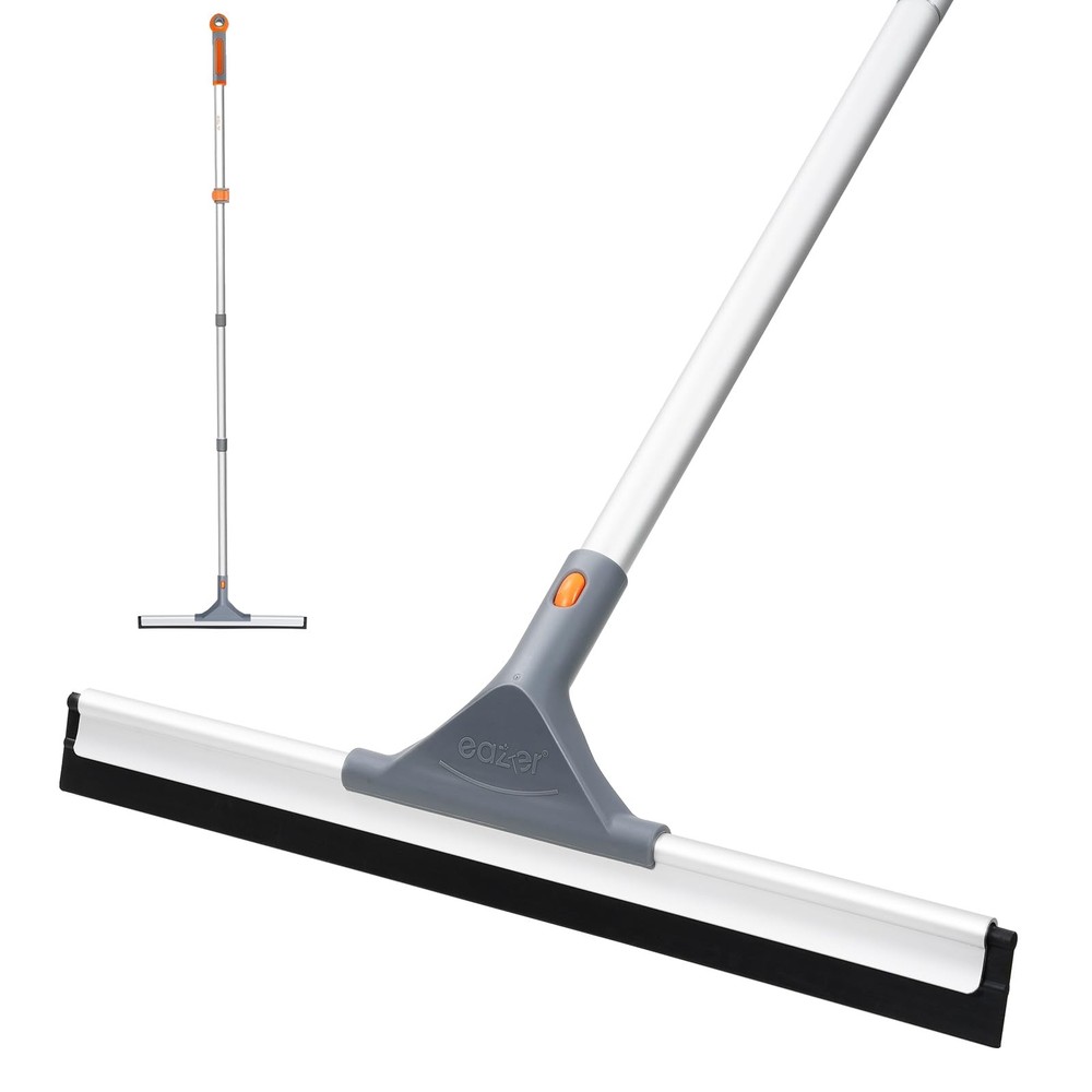 Eazer Floor Squeegee for Floor Heavy Duty Scrubber with Extendable 60 Aluminum