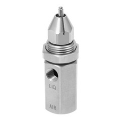 Pneumatic Spray Nozzle Dry Fog Mist 14-16 Micron Stainless Steel 1/4″ Industrial