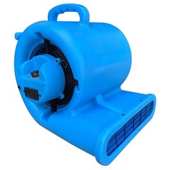 1/2HP Air Mover 2300CFM Blower with GFCI 3-Speed Floor Fan 3-Angle Carpet Dryer
