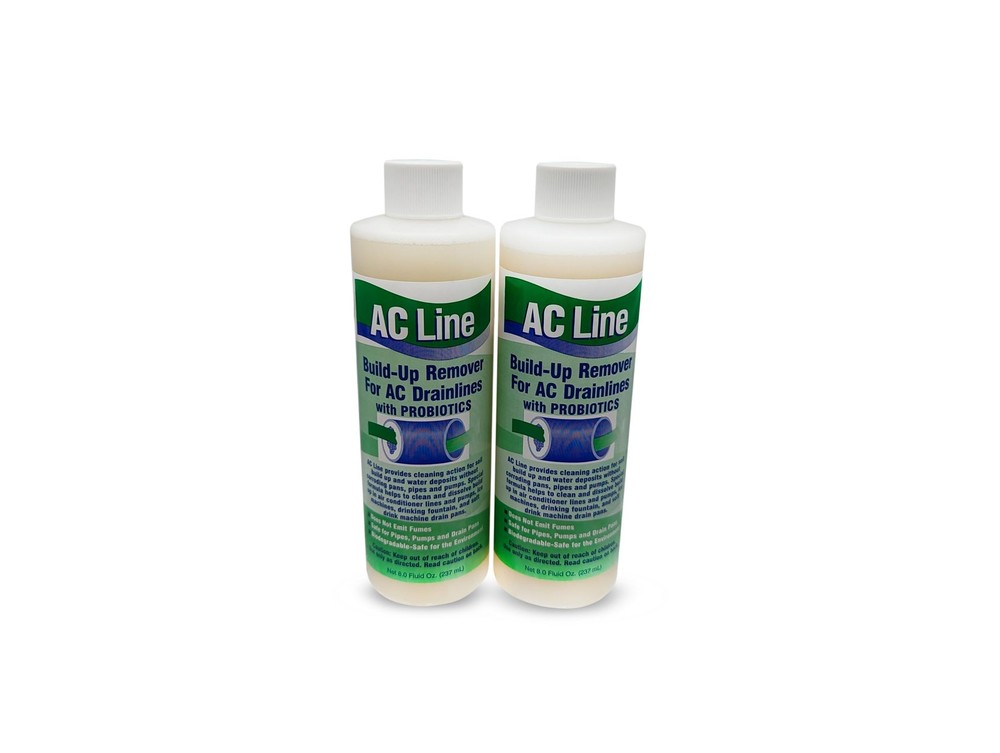 AC Drain Line Cleaner – 2 Pack / 6 Month Supply – Cleans HVAC drain lines, AC li