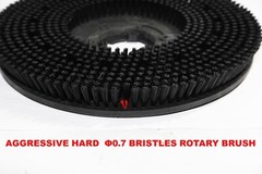 Black 19″Heavy Duty Aggressive Rotary Scrub Brush fit Emotor 300X Floor Scrubber