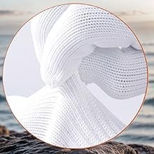 Unisex white cotton polyester knittedsafety gloves,suitable for gardening