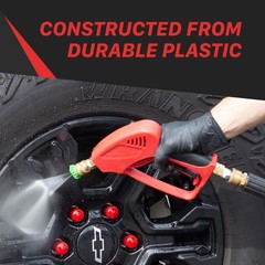 Car Wash Gun High Pressure Washer Short 1/4 QC 3/8 M22 Foam Cannon Durable tool