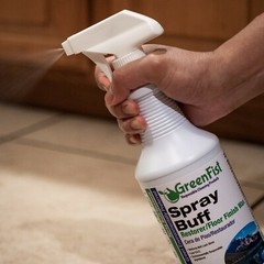 Spray Buff Restorer Renewing Floor Finish Wax Polisher Buffer Spotless , 32 oz