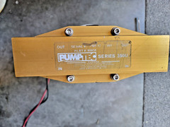 Pumptec 350U Pump Head 80835 4 ports 12volt Gold