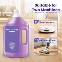 82 FL OZ/2.4 L Lavender Scented Floor Cleaning Solution 82 Fl Oz (Pack of 1)