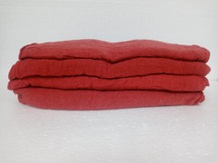 AUTO MECHANIC INDUSTRIAL SHOP RAGS/TOWEL 14X14 2 POUND 100% COTTON WASHABLE