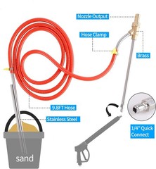 Rdutuok Pressure Washer Sandblasting Kit,Sand blaster for pressure washer…