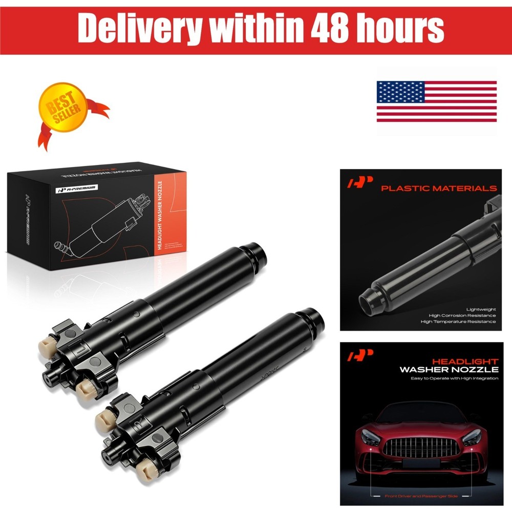 A-Premium Headlight Washer Nozzle for Lexus ES350 ES300h 2018-2021