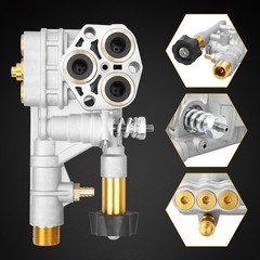 7108366 Cleaning Manifold Kit For 520006 Axial Cam Pressure Washer Pump 510020