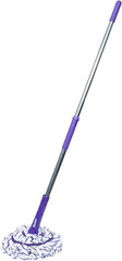 Twist Mop, Self Wringing Floor Mop with Non Scratch Scrubber and Removable Washa