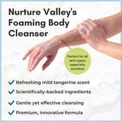 Nurture Rinse Free Waterless Foaming Cleanser for 8 Fl Oz (Pack of 3), red