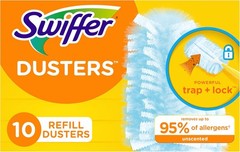 (PACK OF 4) Swiffer 21459CT Dusters Unscented Cleaner Refills – Light Blue