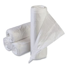Inteplast Group VALH3340N11 HD 33 gal COMM Can Liners – Clear (500/Carton) New