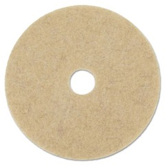 Boardwalk 17″ Hog Hair Burnishing Pads – Natural (5-Piece/Carton)
