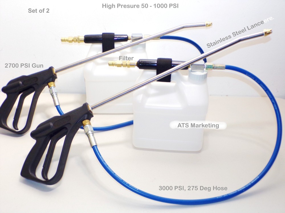 Carpet Cleaning – INLINE Injection SPRAYER (Set of 2)