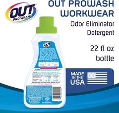 Out Prowash Workwear Stain Remover Laundry Detergent And Odor Eliminator For