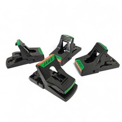 Rat Traps 4 Pack JT Eaton JAWZ Black Plastic Reusable Snap Traps