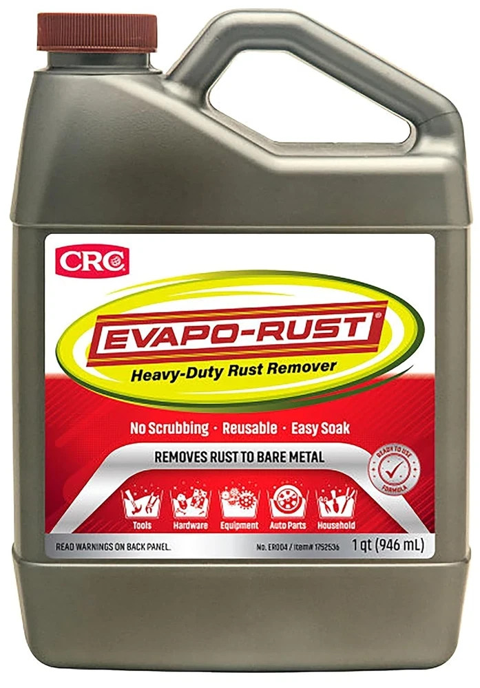 CRC Evapo-Rust, Heavy-Duty Rust Remover, Reusable, Acid-Free,…