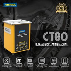 Ultrasonic Cleaning Machine Fuel Inector Cleaner Heating Adjusting Time 1.6L USA